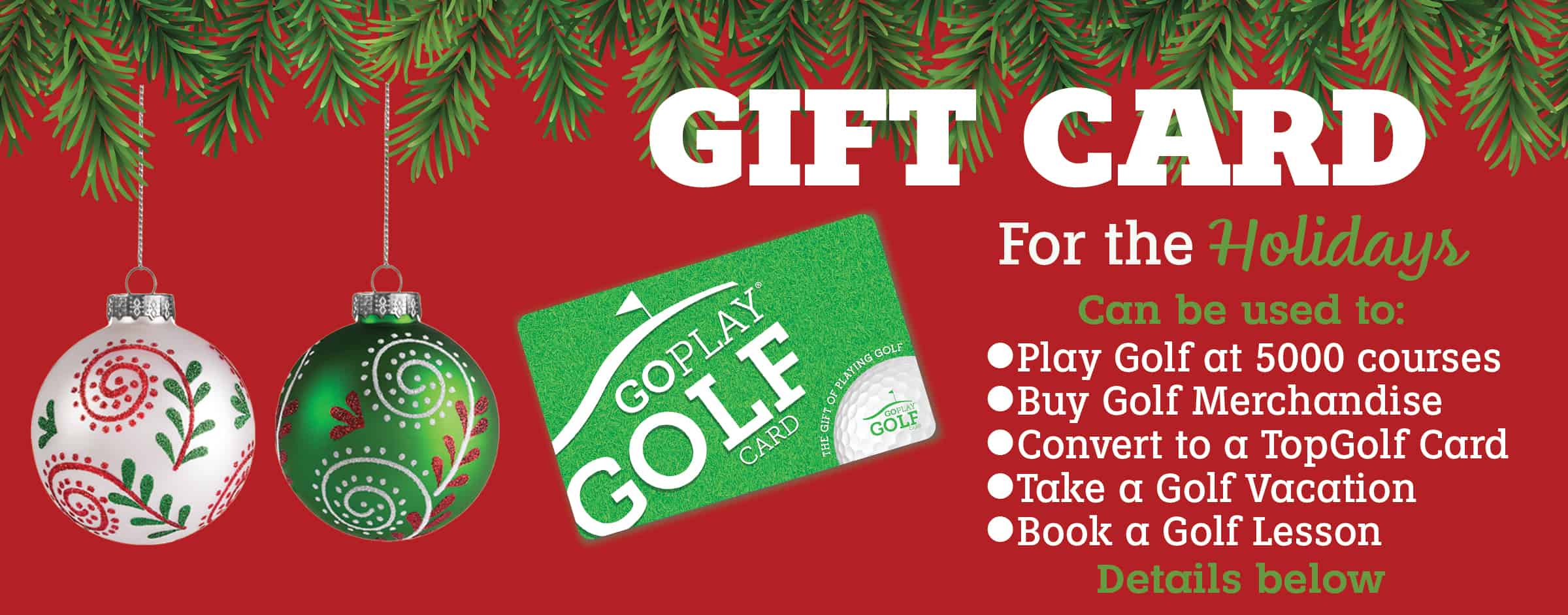 Go Play Golf Gift Card